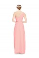 A-Line Sweetheart Soft Chiffon Long Salmon Bridesmaid Dress Belfast