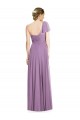 A-Line Sweetheart Soft Chiffon Long Dark Lavender Formal Dress / Bridesmaid Dress Belfast