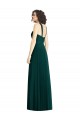 A-Line Halter Neck Soft Chiffon Long Ever Green Bridesmaid Dress Belfast