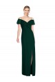 Trumpet Sweetheart Soft Chiffon Long Ever Green Semi Formal Evening Dress / Bridesmaid Dress Belfast