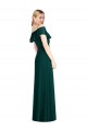 Trumpet Sweetheart Soft Chiffon Long Ever Green Semi Formal Evening Dress / Bridesmaid Dress Belfast