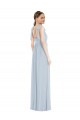 A-Line Sweetheart Soft Chiffon Long Sea Glass Semi Formal Evening Dress / Bridesmaid Dress Belfast