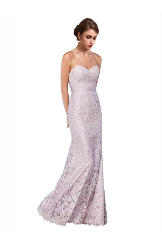Mermaid Sweetheart Lace Long Bridesmaid Dress / Evening Dress Belfast