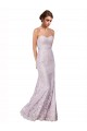 Mermaid Sweetheart Lace Long Bridesmaid Dress / Evening Dress Belfast
