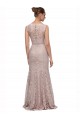Mermaid Scoop Neck Lace Long Prom Dress / Bridesmaid Dress Belfast