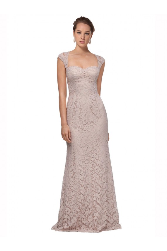 Mermaid Sweetheart Lace Long Bridesmaid Dress / Formal Dress Belfast