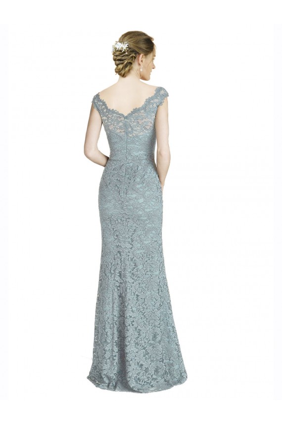 Mermaid Off the Shoulder Lace Long Prom Dress / Bridesmaid Dress Belfast