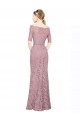 Mermaid Off the Shoulder Lace Long Prom Dress / Bridesmaid Dress Belfast