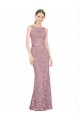 Mermaid Illusion Neck Lace Long Prom Dress / Bridesmaid Dress Belfast
