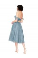 A-Line Sweetheart Lace Knee Length Bridesmaid Dress Belfast