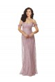 A-Line Sweetheart Lace Long Bridesmaid Dress Belfast