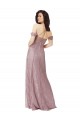 A-Line Sweetheart Lace Long Bridesmaid Dress Belfast
