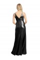 A-Line V-Neck Sequin Long Black Formal Evening Gown / Prom Dress / Bridesmaid Dress Belfast