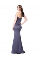 Mermaid Halter Neck Silk like Satin Long Dusk Formal Evening Gown / Prom Dress / Bridesmaid Dress Belfast