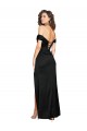 A-Line Sweetheart Silk like Satin Long Black Black Tie Evening Gown / Prom Dress / Bridesmaid Dress Belfast