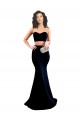 Mermaid High Neck Stretch Crepe Long Black Formal Evening Gown / Prom Dress / Bridesmaid Dress Belfast