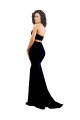 Mermaid High Neck Stretch Crepe Long Black Formal Evening Gown / Prom Dress / Bridesmaid Dress Belfast