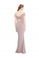 Mermaid V-Neck Stretch Crepe Long Dusty Pink Formal Evening Gown / Prom Dress / Bridesmaid Dress Belfast