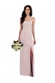 Trumpet Spaghetti Straps Stretch Crepe Long Formal Evening Gown / Prom Dress / Bridesmaid Dress Belfast