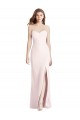 Trumpet Strapless Stretch Crepe Long Pink Semi Formal Evening Dress / Prom Dress / Bridesmaid Dress Belfast