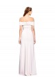 Mermaid Off the Shoulder Stretch Crepe Long White Formal Evening Gown / Prom Dress / Bridesmaid Dress Belfast