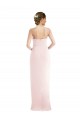 Trumpet Halter Neck Stretch Crepe Long Pink Semi Formal Evening Dress / Prom Dress / Bridesmaid Dress Belfast
