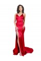Mermaid Sweetheart Stretch Satin Long Red Formal Evening Gown / Prom Dress / Bridesmaid Dress Belfast